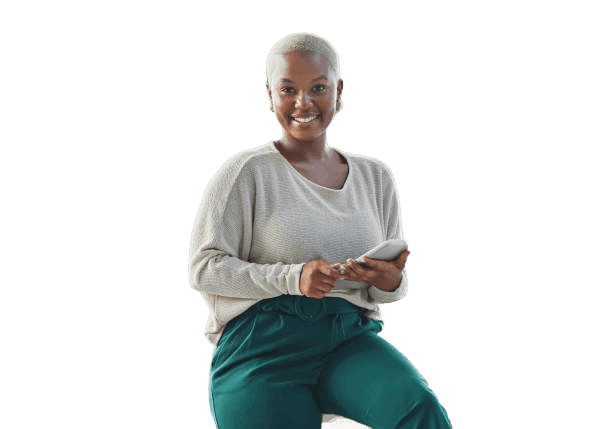 African founder in business meeting